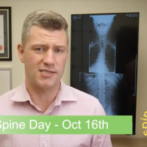 Celebrate World Spine Day With Us [Adelaide Video]