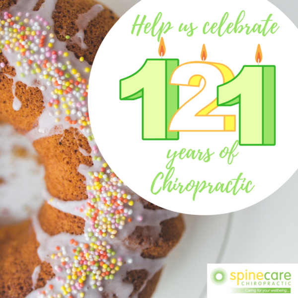 It's the birthday of chiropractic.
